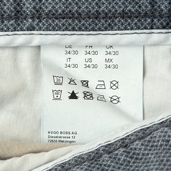 EUC 👖Hugo Boss👖 Slim-Fit Chinos In Stretch Cotton, US 34/30 - Picture 8 of 10